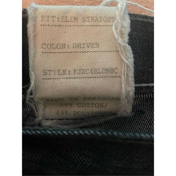 Free Planet Men’s Fit & Slim Straight Jeans Blue Size 48x32 - Picture 10 of 12